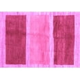 thumbnail image 1 of Ahgly Company Indoor Rectangle Abstract Purple Contemporary Area Rugs, 2' x 4', 1 of 4