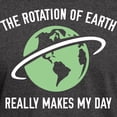 thumbnail image 3 of CafePress - The Rotation Of The Earth Dark T Shirt - Men's Classic Graphic Cotton T-Shirt, 3 of 4