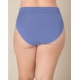 thumbnail image 2 of Playtex Tummy Smoothing High-Cut Brief Underwear Pack, 3-Pack  Chateau Blue/Salty Pepper Grey/Future Lavender 5XL Women's, 2 of 4