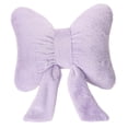 thumbnail image 4 of simhoa Plush Bow Throw Pillow Aesthetic Multifunctional Ornament for Bed Cafe Couch Violet, 4 of 8