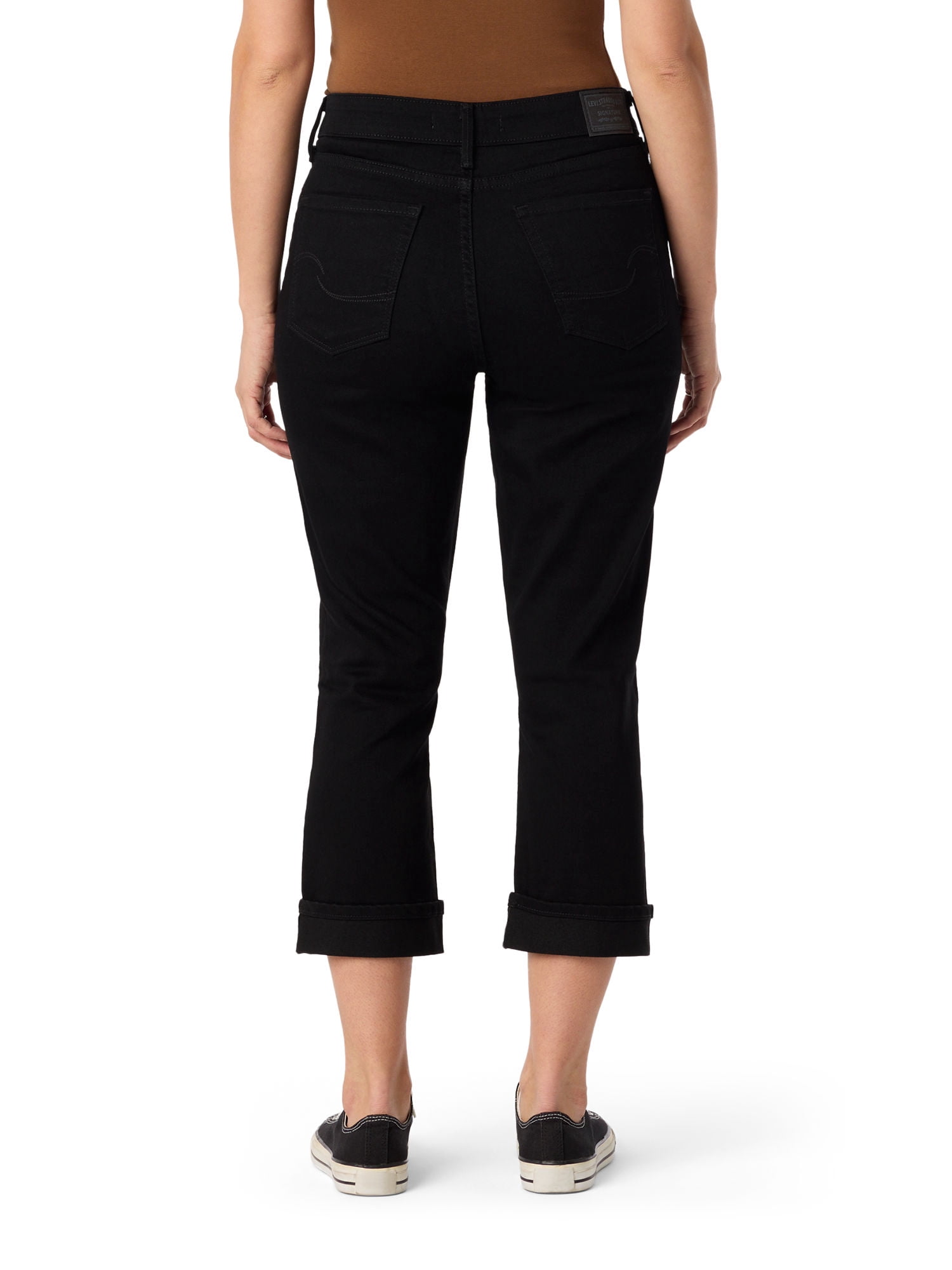 Levi Strauss Signature Women's Mid Rise Capri