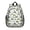Tractor and Trailers, variant on Tractor and Tractors Gray Pattern Backpack for School, Cute School Bag with Adjustable Shoulder Straps and Padded Back, 15"x11.42"x5.5"