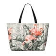 thumbnail image 2 of Easygdp Tropical With Flamingos Bolsa de Viaje de Playa de Gran Capacidad, Bolsa Tote Perfecta para la Playa, Escapadas de Fin de Semana y Viajes, 2 of 7