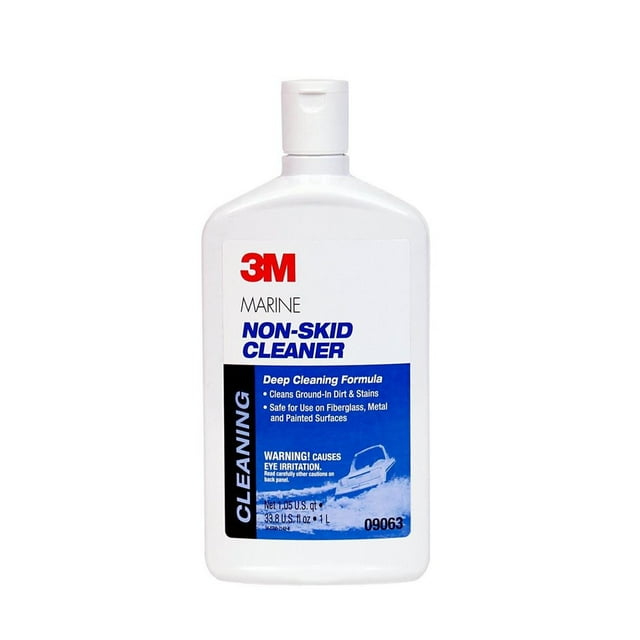 3M Multi Purpose Cleaner 09063 For Use On Fiberglass/Metal And Painted Surfaces; 1 Liter Bottle; Light Yellow; Single