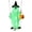 Ghost  G2-59 in (Green), variant on Hanging Ghost Swing, Large Halloween Decorations Outdoor for Yard Porch, Spooky Glowing Ghost for Tree Patio, Halloween Party Decor Indoor Outdoor
