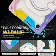 thumbnail image 2 of FJLBDE Case for Xiaomi Redmi Pad 2/Pad 2 SE 9.7 Inch with 360 Kickstand, Shoulder Strap Carrying Protective Cover, Multicolor Pink, 2 of 6