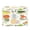 WSWES434, variant on Tropical fruit floral pattern design(2) Large Toy Box Chest Storage with Flip-Top Lid, Collapsible Storage Boxes Container Bins for Toys, Playroom Organizers