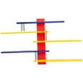 thumbnail image 4 of CATIEBYE 1Pack Wall Figurine Display Rack Red Color Vertical Partition for Living Room, 4 of 6