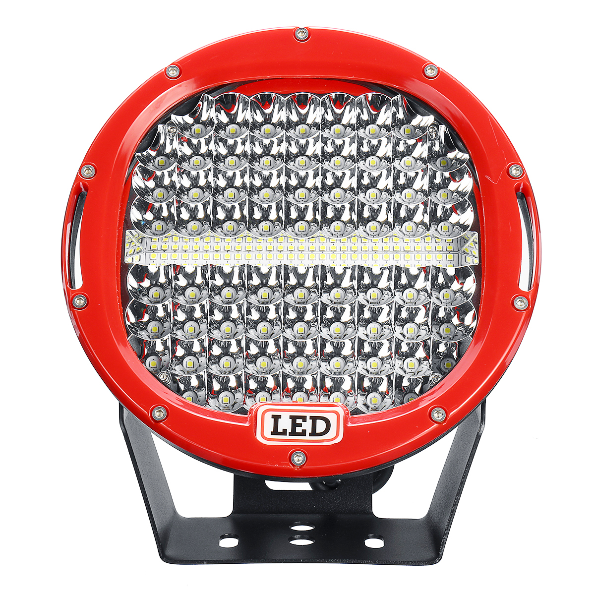 378W Car 9" LED 30000LM LED Boat Spotlight Headlight Waterproof Off