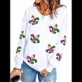 thumbnail image 2 of Sudadera de Extragrande con Cuello Redondo y Larga para Mujer XXL, 2 of 9
