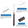 thumbnail image 4 of Aguja de coser manual, herramienta delgada para perforar cuero con mango de madera, roja, 4 of 7