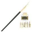 thumbnail image 3 of Ensemble de Stylos Calligraphie Stylo Trempé Floral Rétro Cadeaux Costume Stylo Calligraphie Ensemble Stylo Calligraphie Pack Fleurs Présente Kit Stylo Calligraphie, 3 of 8