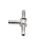 thumbnail image 2 of Conector de manguera de conexión en T de refrigerante de aluminio, acoplador de tubería de agua for VW Jetta, Skoda, Audi A3 N90693001, plateado, 2 of 6