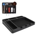 thumbnail image 1 of Hair Cutting Tool Storage Box, Well Organization Prevent Slip Mat Hairdressing Tool Holder Box Large Capacity Sturdy  for Hair Salon, 1 of 7