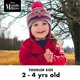 thumbnail image 5 of Conjunto de Gorro y Manoplas de Invierno Disney Minnie Mouse para Niñas Pequeñas, 5 of 6
