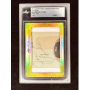 Joe Gordon 2017 Leaf Masterpiece Cut Signature certified autograph card 1/1 JSA Yankees Indians