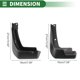 thumbnail image 3 of Guardabarros de barro únicos para Honda Fit 2021-2023 con accesorios de montaje, 3 of 6