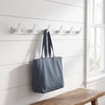 thumbnail image 3 of REGALWOVEN 1 Pack Coat Rack Wall Mount, Coat Hook, Hat Rack, Wall Hooks for Entryway, Bathroom, Bedroom White 6 Hooks, 3 of 5