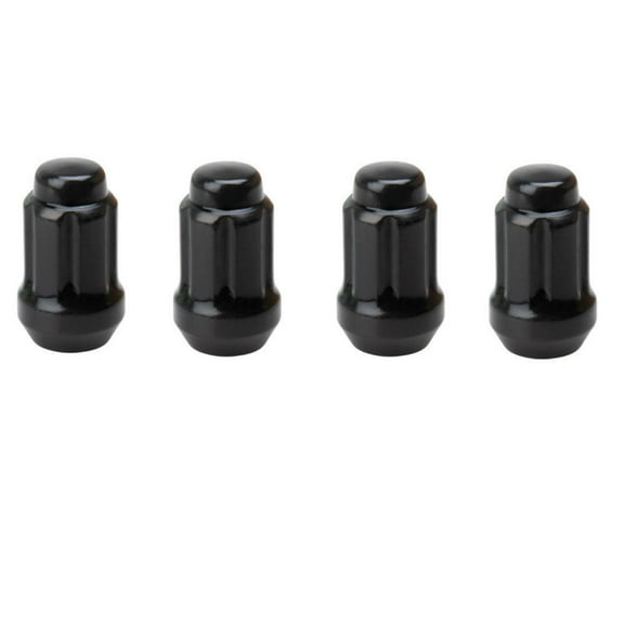 Tusk Tapered Spline Drive Lug Nut 12mm x 1.50mm Thread Pitch Black (4 Pack) for Honda Pioneer 1000 2016-2018