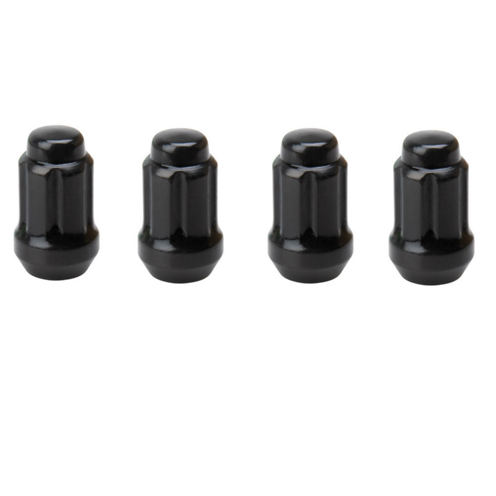 Tusk Tapered Spline Drive Lug Nut 12mm x 1.50mm Thread Pitch Black (4 Pack) for Polaris RANGER RZR 900 TRAIL EPS 2015-2019 - image 1 of 1