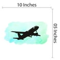 thumbnail image 4 of Air Craft Wall Decals for Boys Bedroom - Airplane Taking Flight Aeroplane DIY & Creativity Boy Girl Bedroom Wall Sticker - Size: 10 In x 5 In, 4 of 5
