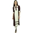 thumbnail image 2 of Phagun Kurta Kurti à Manches 3/4 en Rayonne pour Femmes, Tunique Décontractée d'Été, 2 of 7