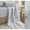 thumbnail image 6 of Soimoi White Cotton Poplin Fabric Flower Leaves Fabric Prints By Yard 56 Inch Wide, 6 of 7