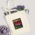 thumbnail image 4 of JEUXUS Canvas Tote Bag for Women Ibee x MTV - I Want My MTV Retro Tie Dye 2 Pack White, 4 of 7