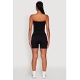 thumbnail image 4 of Womens Compression Rib Seamless Tube Top and Shorts, 4 of 4