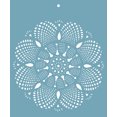 thumbnail image 1 of FineArt Rangoli Motif Stencils for Mixed Media, Wall Painting, Art and Craft, Home Decor, DIY Craft, Card Making and Fabric Painting, Size 6X6 Inch, 1 of 1