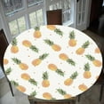 thumbnail image 4 of AMERTEER Waterproof Non-slip Round Elastic Table Cover Classic Pattern Table Cloth - D - 150cm (60 Inch)  60 inch, 4 of 6