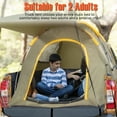 thumbnail image 5 of Ktaxon Pickup Truck Tent for 5.2-5.8' Bed, Waterproof PU2000mm 2-Person Truck Bed Tent with Removable Awning, Rainfly ＆ Storage Bag Included, Green, 5 of 8