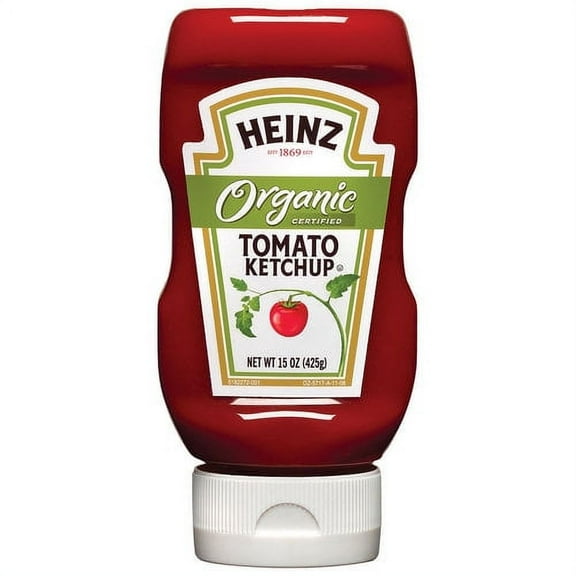 Heinz Organic Tomato Ketchup, 15 Oz