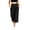 Black, variant on Drovellove Women's Plus Size High Waisted Cropped Wide Leg Yoga Pants - Casual Loose Trousers with Pockets, Soft Stretchy Everyday Wear for Lounging, Travel, or Relaxed Office