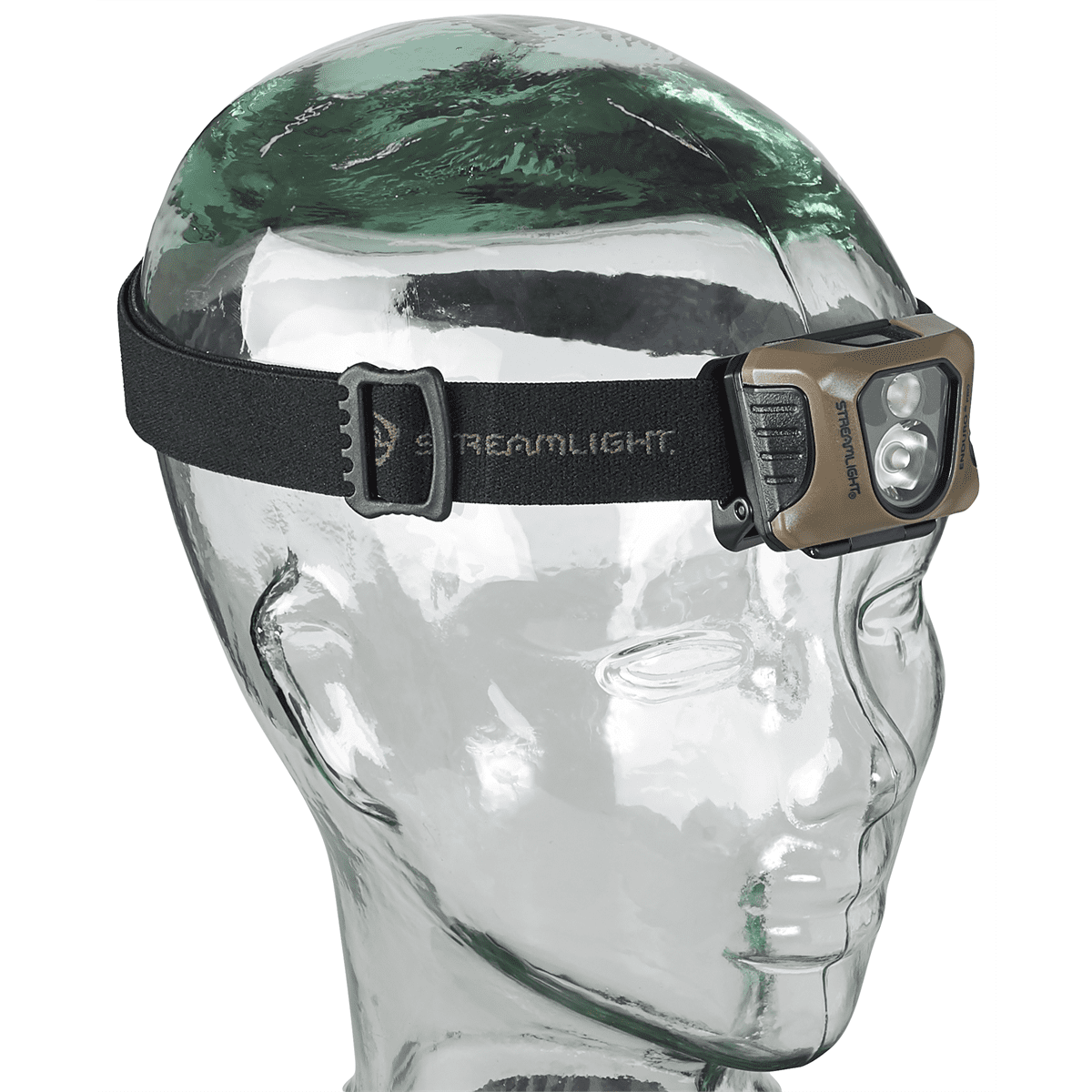 Streamlight Enduro Pro Spot/Flood LED Headlamp with White and Green LEDs, Coyote