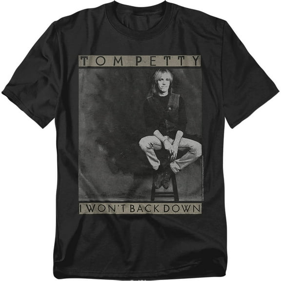 Tom Petty And The Heartbreakers T-Shirt I Won'T Back Down Unisex Graphic Tee for Men & Women