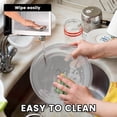 thumbnail image 6 of Microwave Glass Plate Replacement, 12"/30.5mm Universal Microwave Glass Turntable Round Plate Cooking Tray Replacement Accessories, 6 of 6