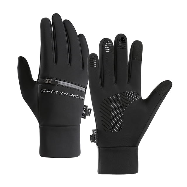 Winter Gloves for Men, Touchscreen Windproof Warm Skiing Gloves