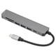 thumbnail image 2 of Hub USB C, Carcasa De aleación De Aluminio Transferencia De Datos De Alta Velocidad Adaptador Ethernet A USB Carga Rápida Multipuerto 7 En 1 Para Televisores Para Monitores Para, 2 of 7