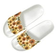 thumbnail image 2 of Psesaysky Sunflowers Printed Slide Sandals for Women Girls Fashionable Comfortable Sandals Indoor Outdoor Anti-Slip Durable Flip Flops, 2 of 4