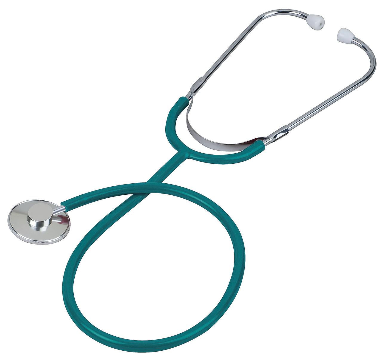 Prism Series Aluminum Single Head Nurse Stethoscope, Teal, Boxed