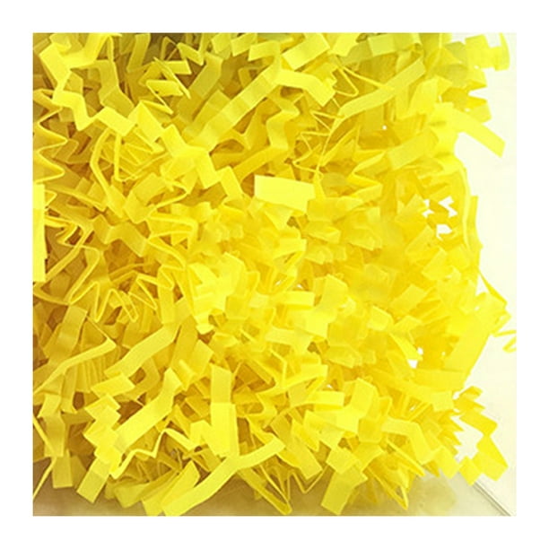 Advancent Hierba de Pascua Reciclable Festival Papel triturado Llamativo DIY Confeti Decoración de la boda para la escuela Aula Amarillo claro Type3 NO3 Advancent HA061960-20B