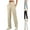 Z130-Khaki, variant on Black Sweatpants Women Cotton Cute Preppy Standard Fit Plain Color Women's Lounge Joggers Sweatpants Athletic Yoga Pants with Pockets (Available In Plus)