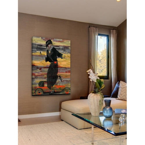 Parvez Michel Inc Parvez Taj - Broken Heel Painting Print on Canvas - Multi-color