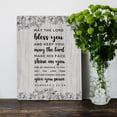 thumbnail image 4 of Bible Verse May The Lord Bless You Canvas Poster Numbers 6: 24-26 Framed Scripture Print Painting for Christian Home Office Wall Art Decoration 11.5 x 15 inch, 4 of 5