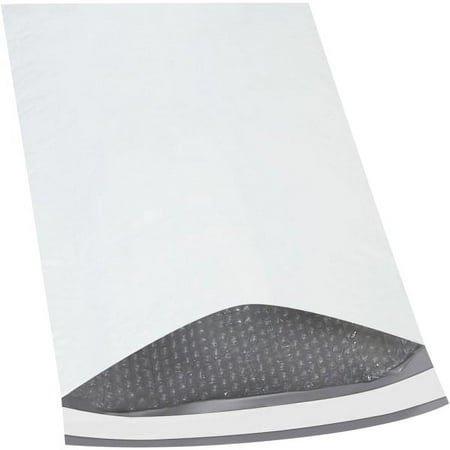Office Depot® Brand Bubble-Lined Poly Mailers, 6 1/2" x 10", White, Box Of 25