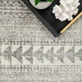thumbnail image 4 of nuLOOM Aztec Lily Vintage Area Rug, 6' 7" x 9', Gray, 4 of 4