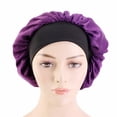 thumbnail image 6 of HYwys Wiper for People Long Braid Long Hair Satin Nightcap Long Barrel Hair Care Cap Beauty Salon Hat Suitable for Long Braid Curly Hair, 6 of 9
