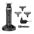 thumbnail image 1 of Professional Hair Clippers For Men - Electric Trimmer With 3 Guide Combs For Professional Barbers Red, 1 of 5