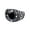 Black, variant on Men's Stainless Steel Vintage Gothic Punk Dragon Claw Gemstone Signet Biker Ring Flower Pattern Carved Statement Wedding Bands Black Size 12